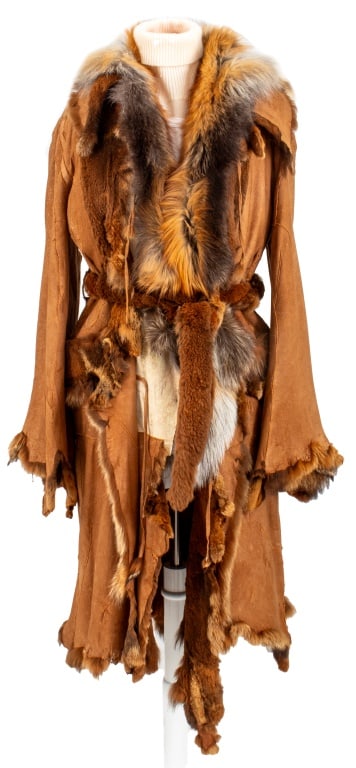 Fox Fur Full-Length Coat (1 of 8)