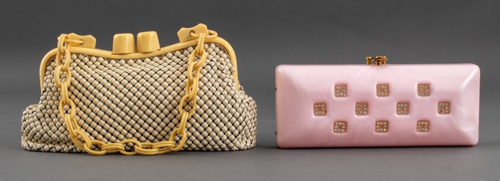 Two Lucite and Bakelite Clutch Purses, 20C (1 of 10)