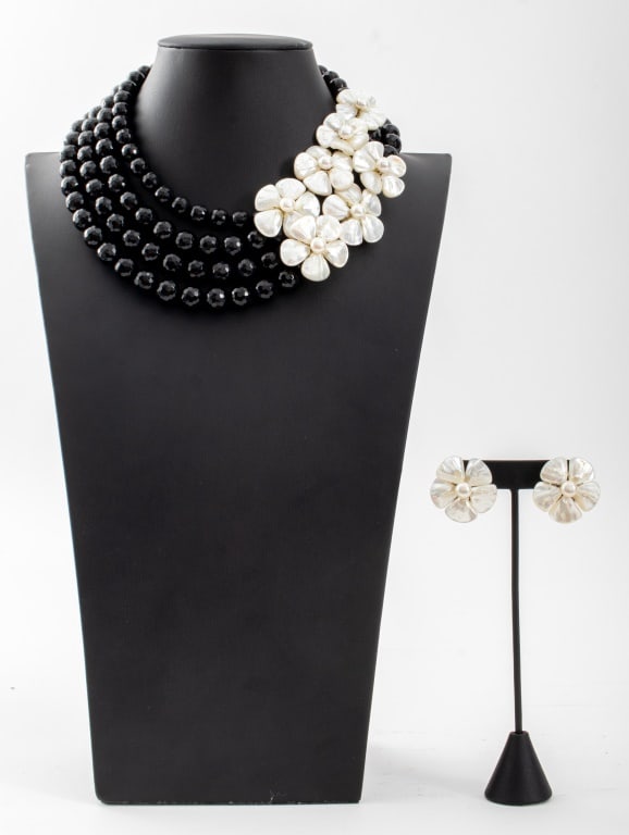 Siman Tu Pearl & Mother-of-Pearl Jewelry Set (1 of 10)