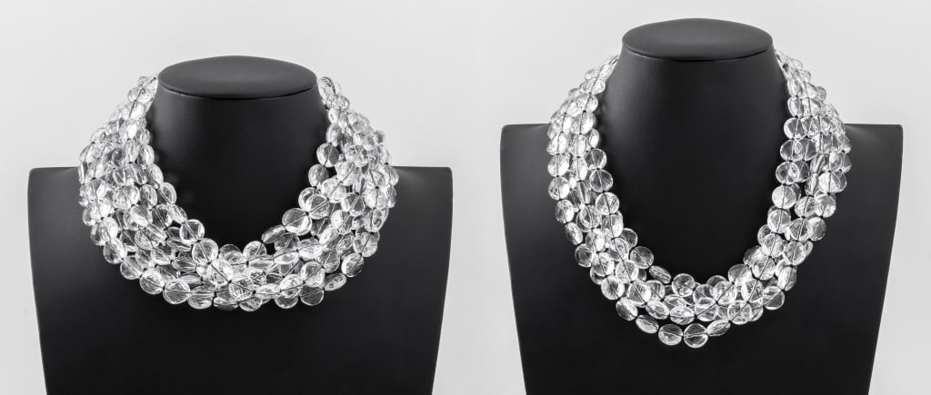 Rock Crystal Multi-Strand Necklaces, 2 (1 of 8)