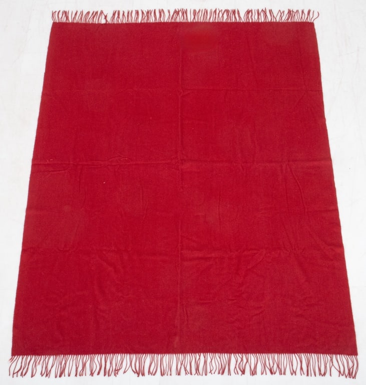 Red cashmere blanket new arrivals