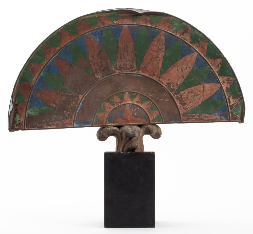 Art Deco Egyptian Revival Fan Set Design Element (1 of 11)