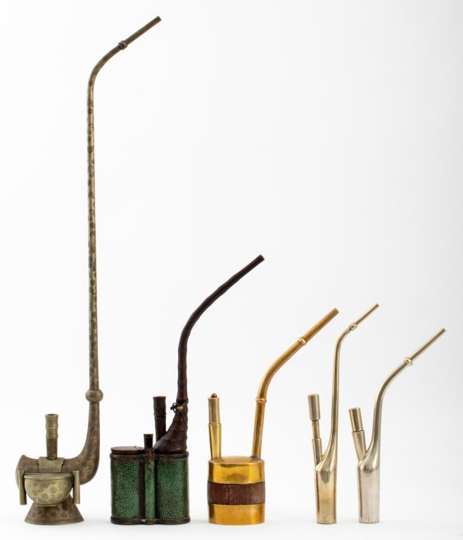 Chinese Art Deco Period Opium Pipes, 5 (1 of 15)