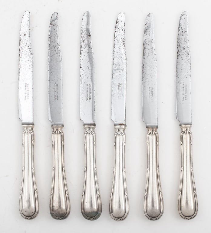 Bohrmann Frankfurt Sterling Silver Knives (1 of 5)