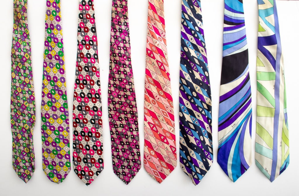 Emilio Pucci Colorful Silk Ties, 8 (1 of 14)