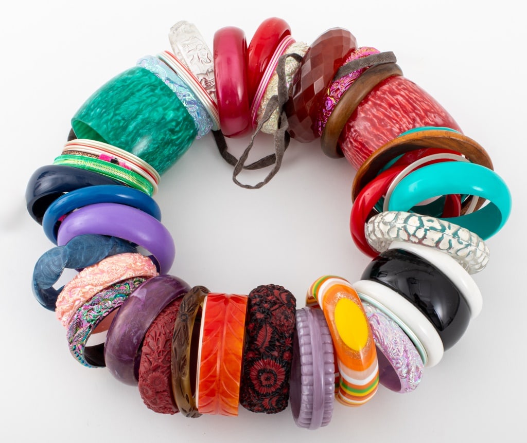 Collection of Bangle Bracelets, 49 (1 of 6)