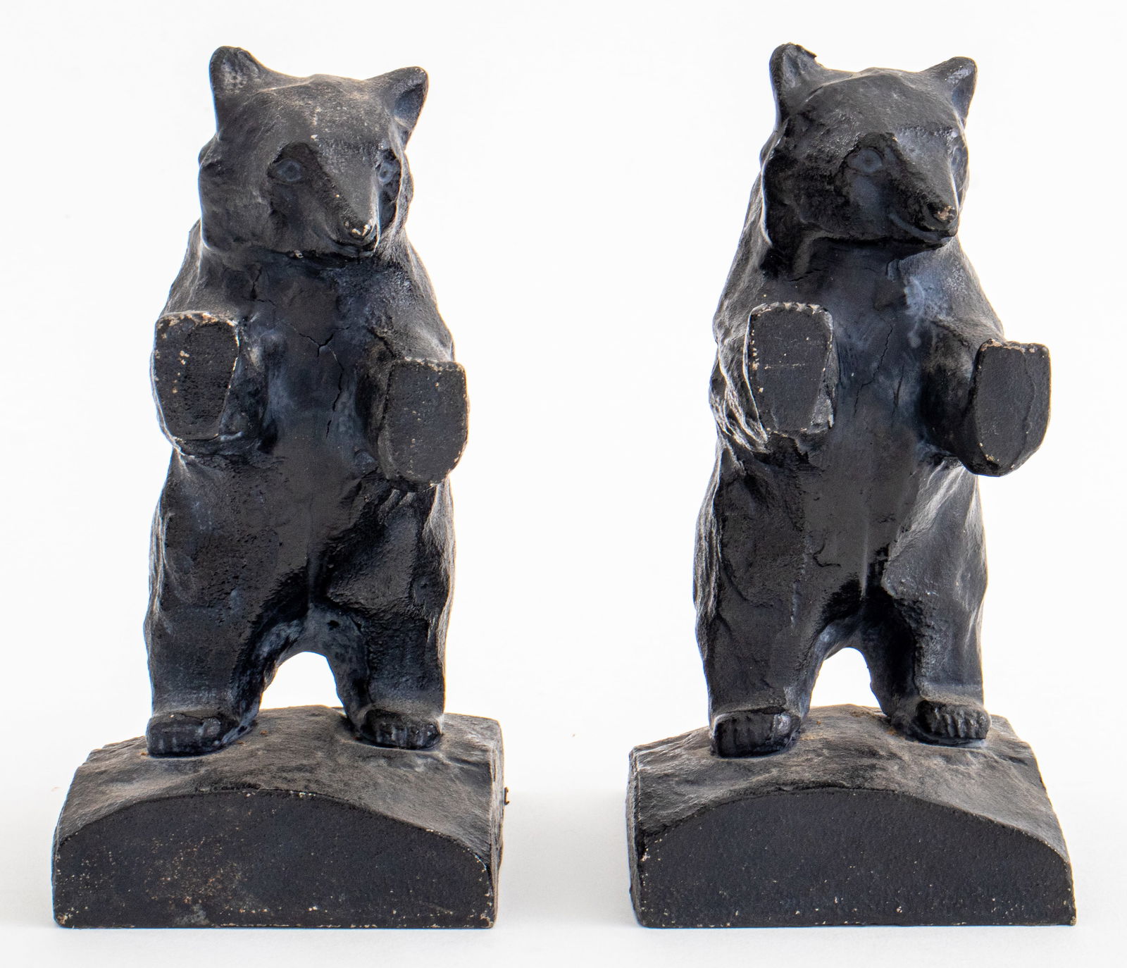 Cast Iron Standing Bear Bookends, Pair (1 of 5)