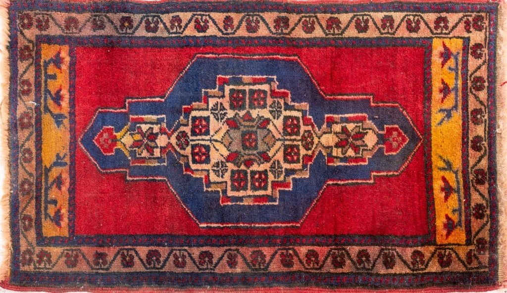 Turkish Yastik Rug, 1' 9" x 3' 1" (1 of 3)