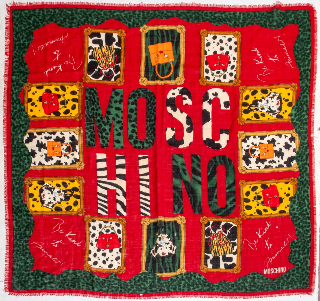 Moschino "Be Kind to Animals" Scarf (1 of 6)