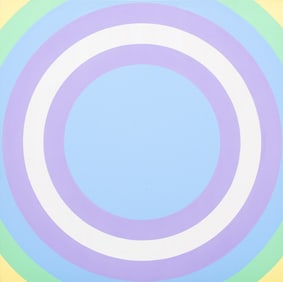 Capobianco Pop Art Rainbow Acrylic on Canvas