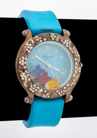 Chopard "Happy Sport" Diamond Fish Wristwatch