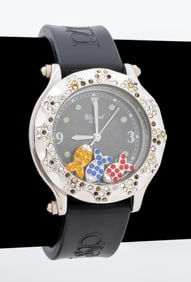 Chopard "Happy Sport" Diamond Fish Wristwatch