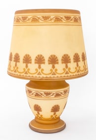 H.G. McFaddin & Co. Bellova Art Glass Table Lamp