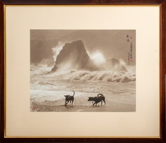 Don Hong-Oai "Two Dogs" Gelatin Silver Print