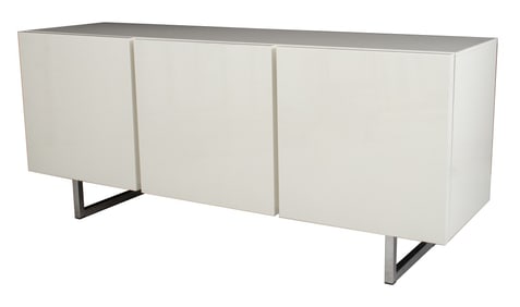 Calligaris Horizon Lacquered 3 Door Sideboard