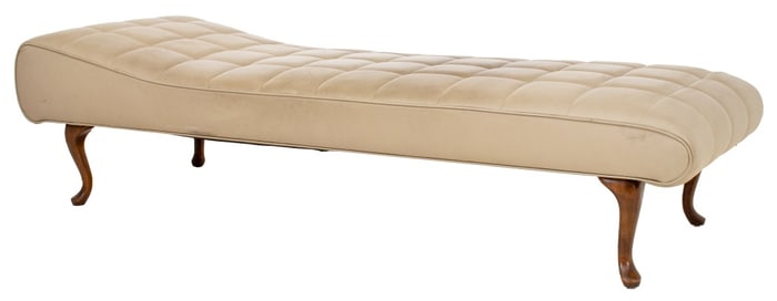 Upholstered Tufted Chaise Longue