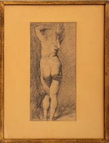 After Peter Paul Rubens Female Nude Lithograph