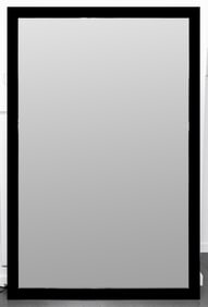 Hollywood Glam Monumental Black Lacquer Mirror