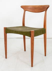 Arne Hovmand-Olsen Danish Modern Teak Side Chair (1 of 12)