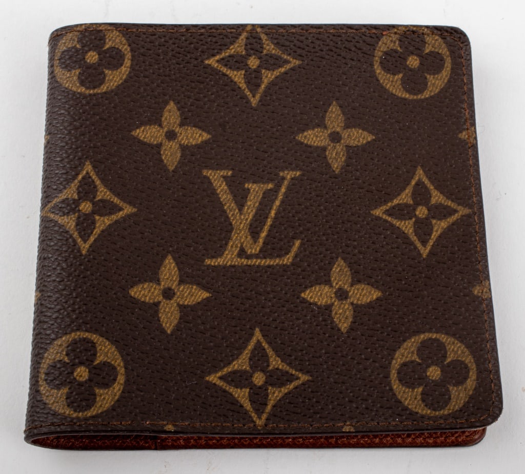 Louis Vuitton Monogram Canvas & Leather Wallet (1 of 7)