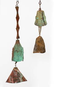 Paolo Soleri Patinated Metals Wind Chimes, 2 (1 of 8)