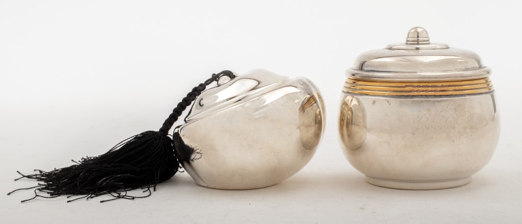 Tiffany & Christofle Small Silver Boxes, 2 (1 of 9)