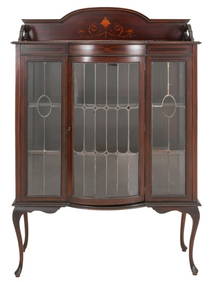 Sheraton Revival Glazed Display Cabinet (1 of 10)