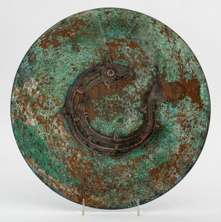 Graziella Laffi Attr. Snake Decorative Plate (1 of 5)