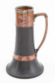 Doulton Lambeth Silver Leather Ware Pitcher (1 of 10)