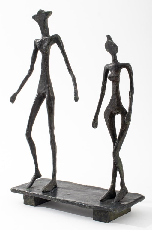Diego Giacometti "Le Couple" Bronze, 1957 (1 of 13)