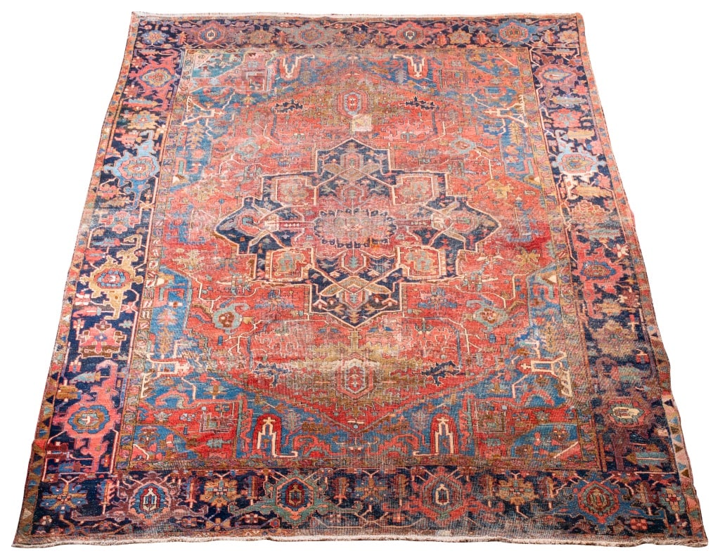 Persian Heriz Carpet, 18th C., 16' 11.5" x 11' 9" (1 of 6)