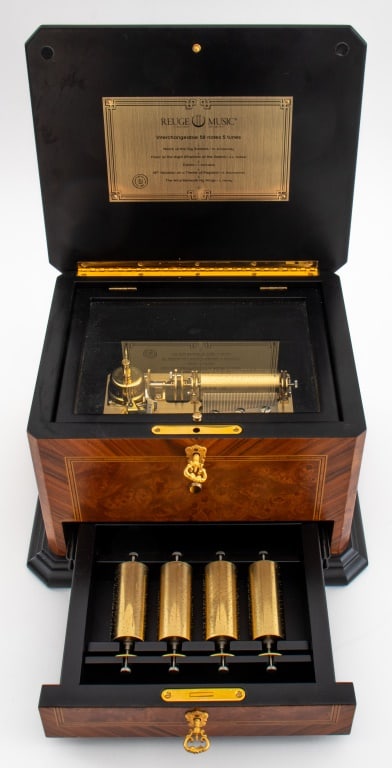 Reuge Five Cylinder & Song Swiss Music Box (1 of 12)