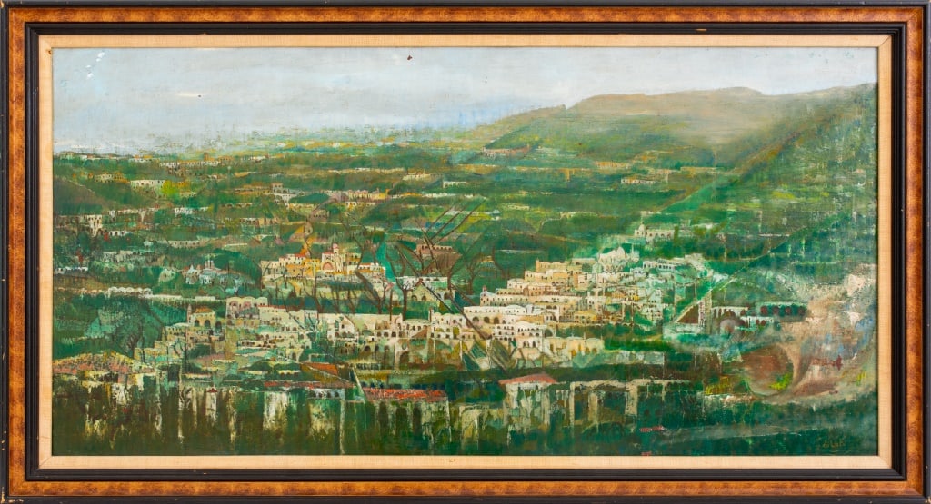 Giuseppe Di Lieto Landscape Oil on Canvas (1 of 10)