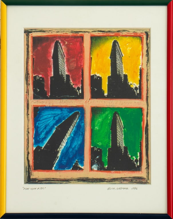 Michael Babyak "Flat Iron NYC" Serigraph, 1996 (1 of 8)