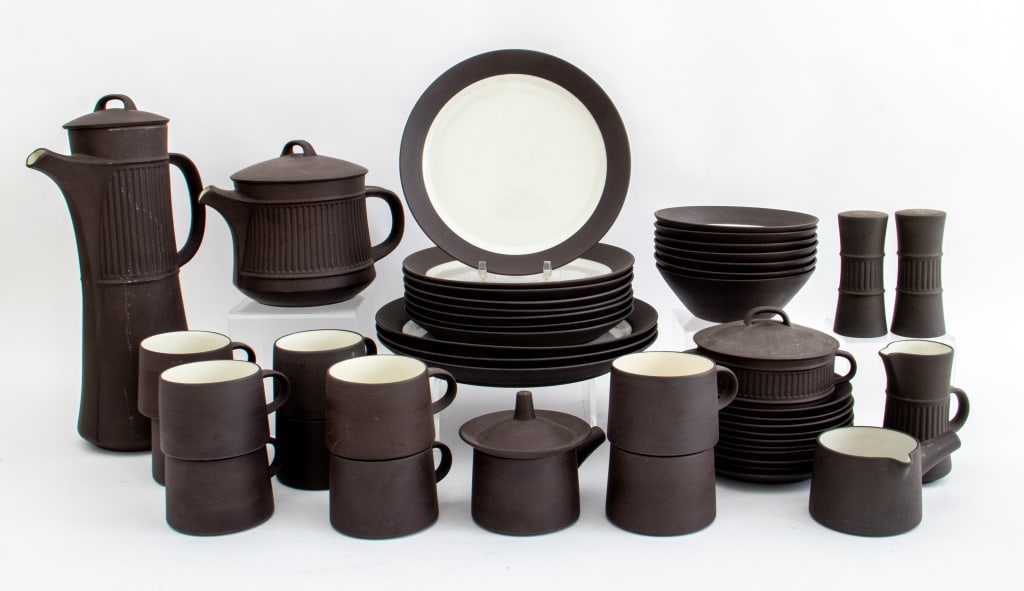 Jens Quistgaard for Dansk Flamestone Set, 66 Pcs. (1 of 10)