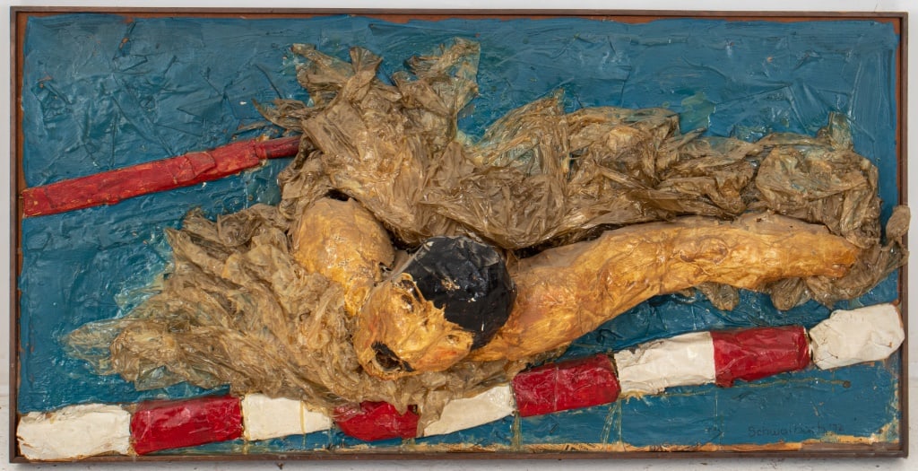 Mary Jo Schwalbach "Mark Spitz" Mixed Media (1 of 11)