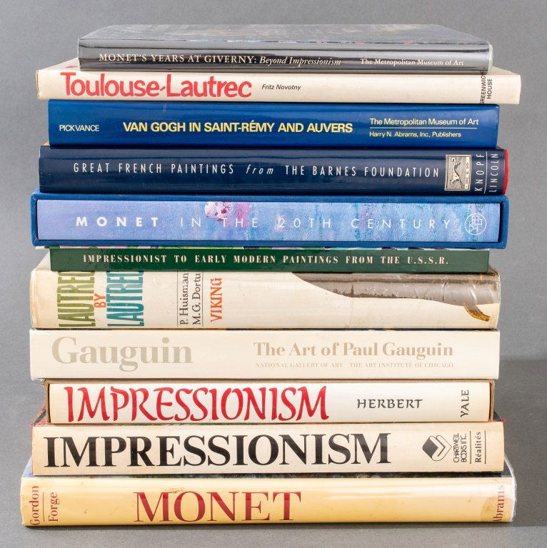 Impressionist Art Reference Books, 11 (1 of 4)