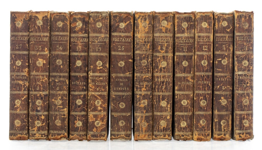 1784 Voltaire Partial Works, 12 Books (1 of 5)