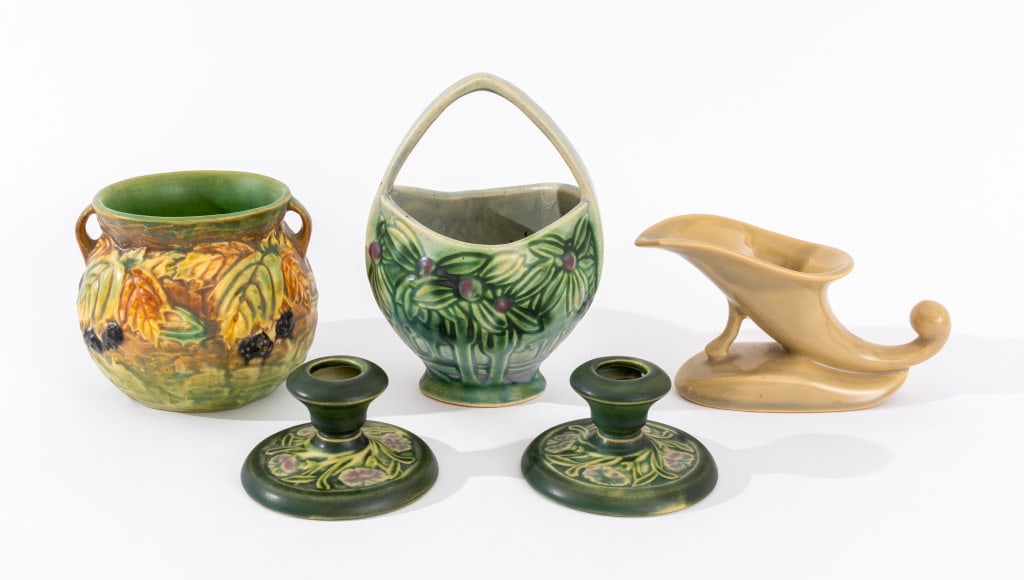 Roseville Art Pottery Articles, 5 Pieces (1 of 14)