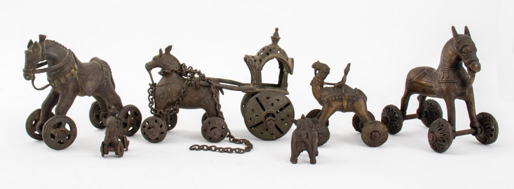 Indian Bronze Temple Offering Sculptures, 6 (1 of 18)