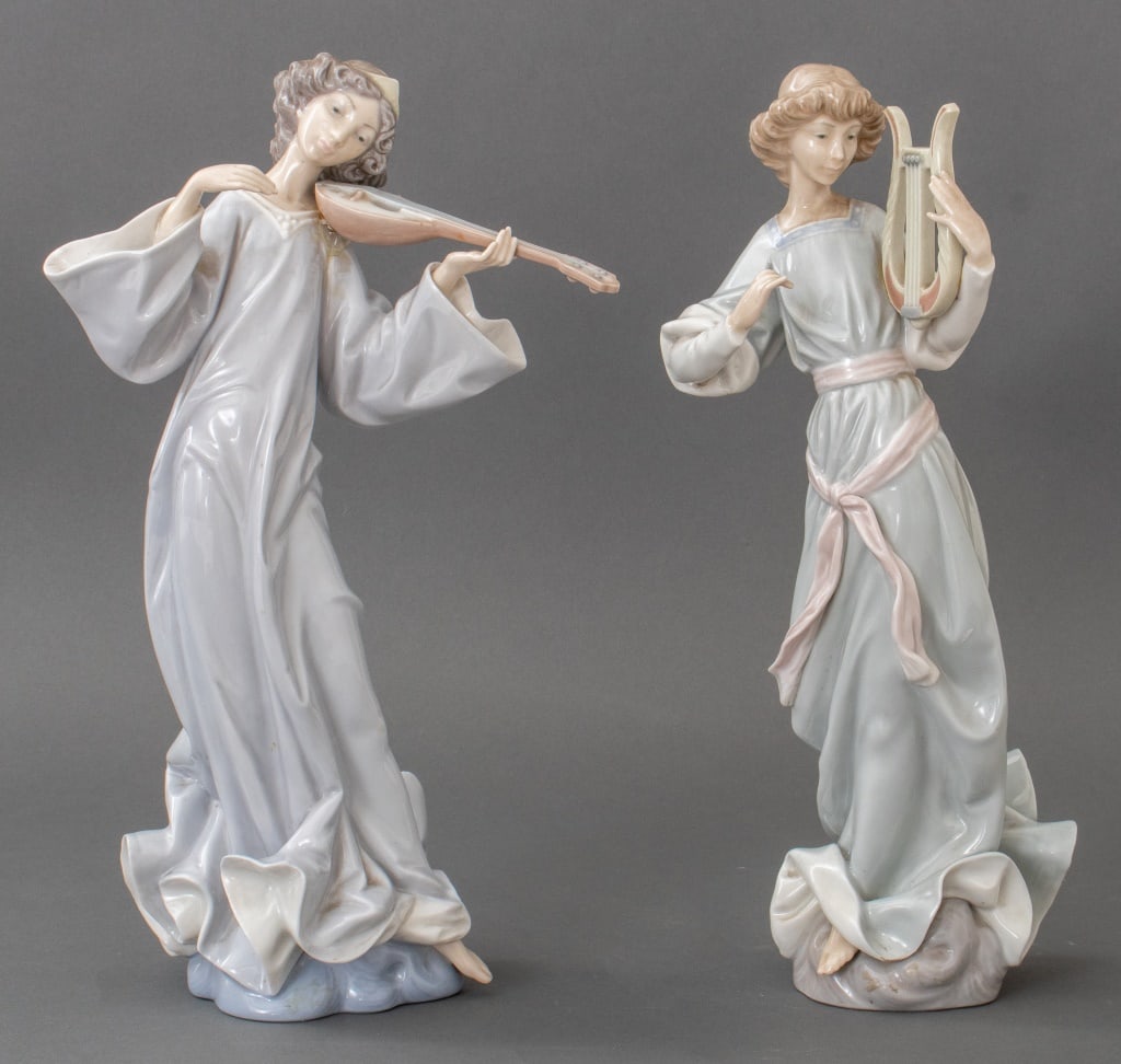 Lladro Musicians Porcelain Figurines, 2 (1 of 8)