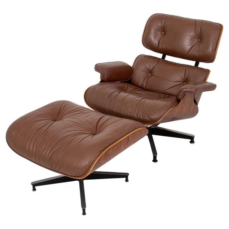 Eames for Herman Miller Lounge Chair & Ottoman (1 of 12)
