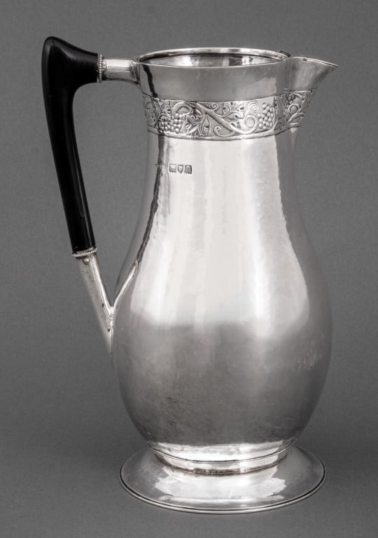 British Arts & Crafts Sterling Coffee Pot, 1908 (1 of 9)
