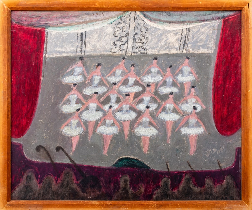 Siv Holme "Ou Stage" Oil on Masonite (1 of 10)