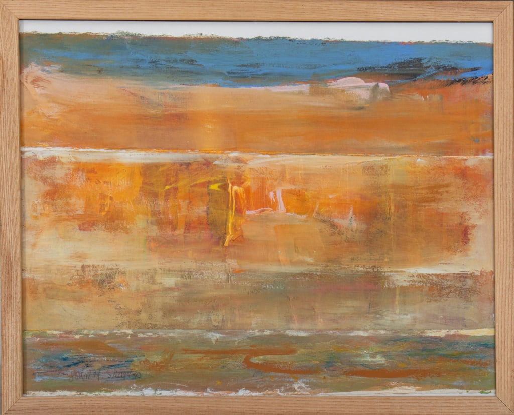 Joan Shapiro "Untitled" Oil on Paper (1 of 9)