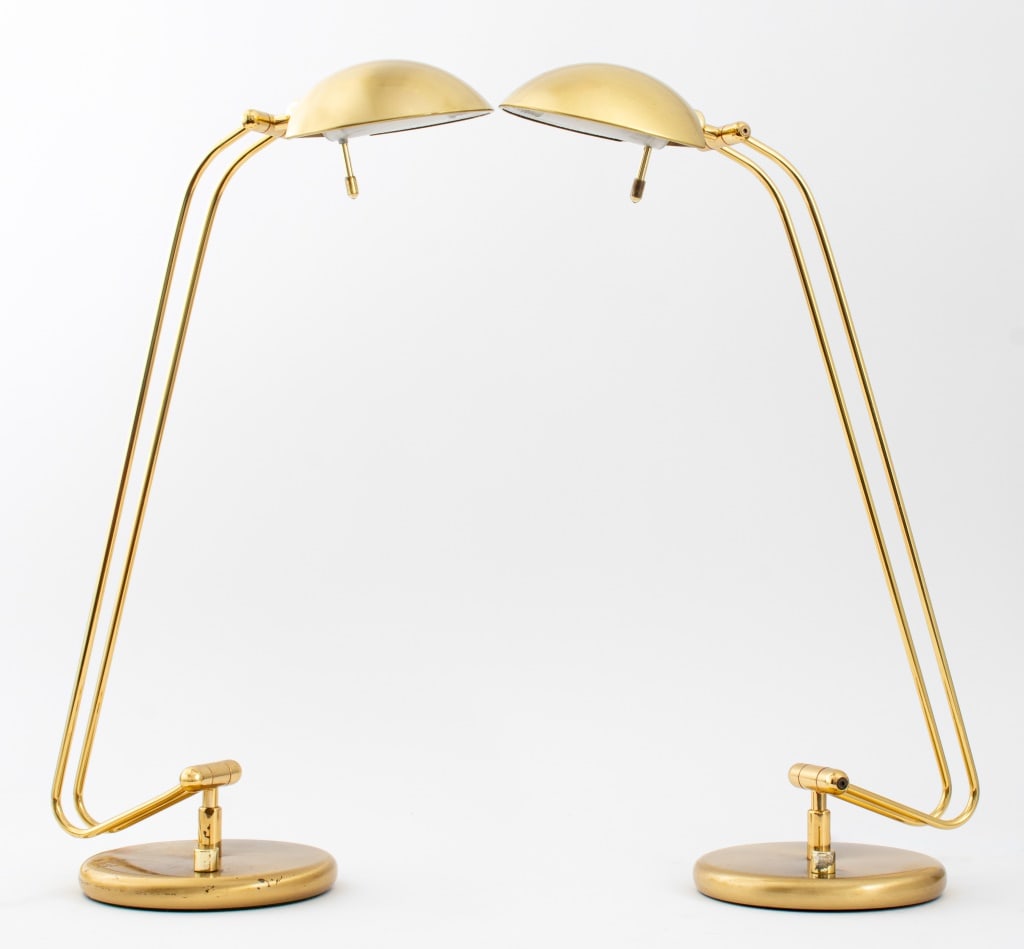 Holtkoetter Leuchten Brass Desk Lamps, 2 (1 of 14)