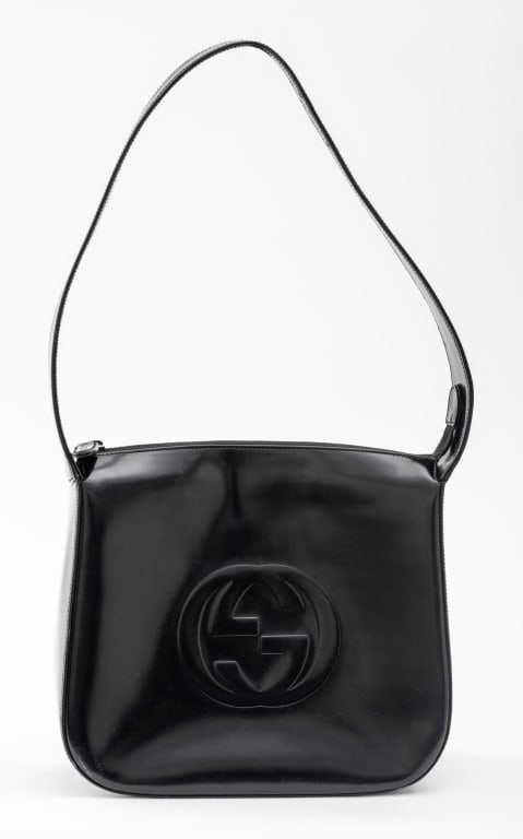 Gucci Black Patent Leather Handbag (1 of 7)
