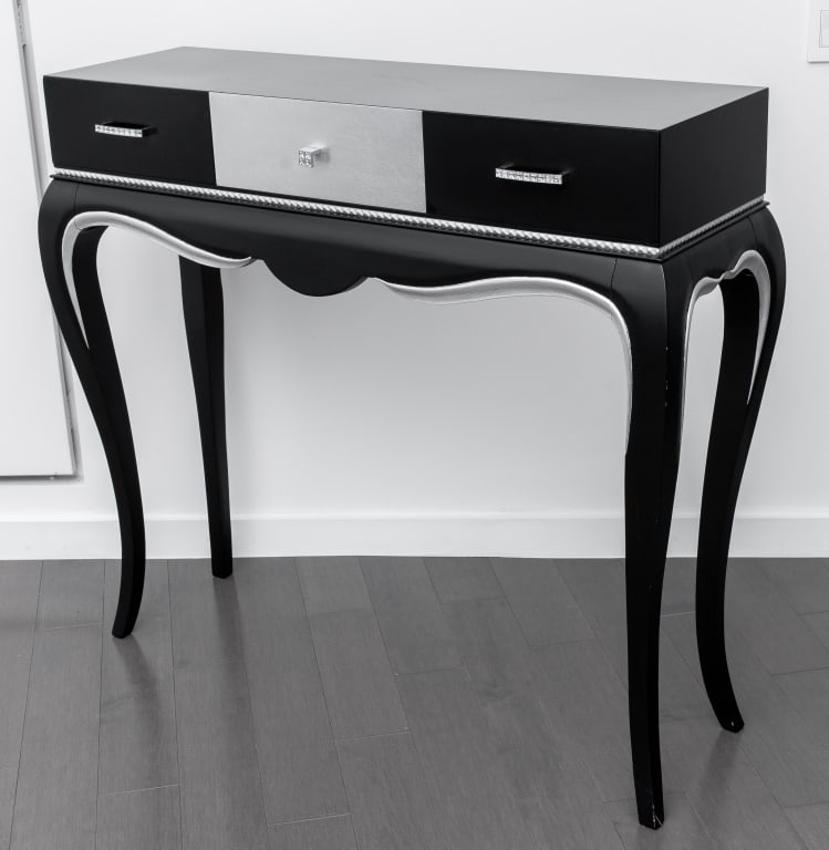 Modern Hollywood Regency Gem-Set Console Table (1 of 6)