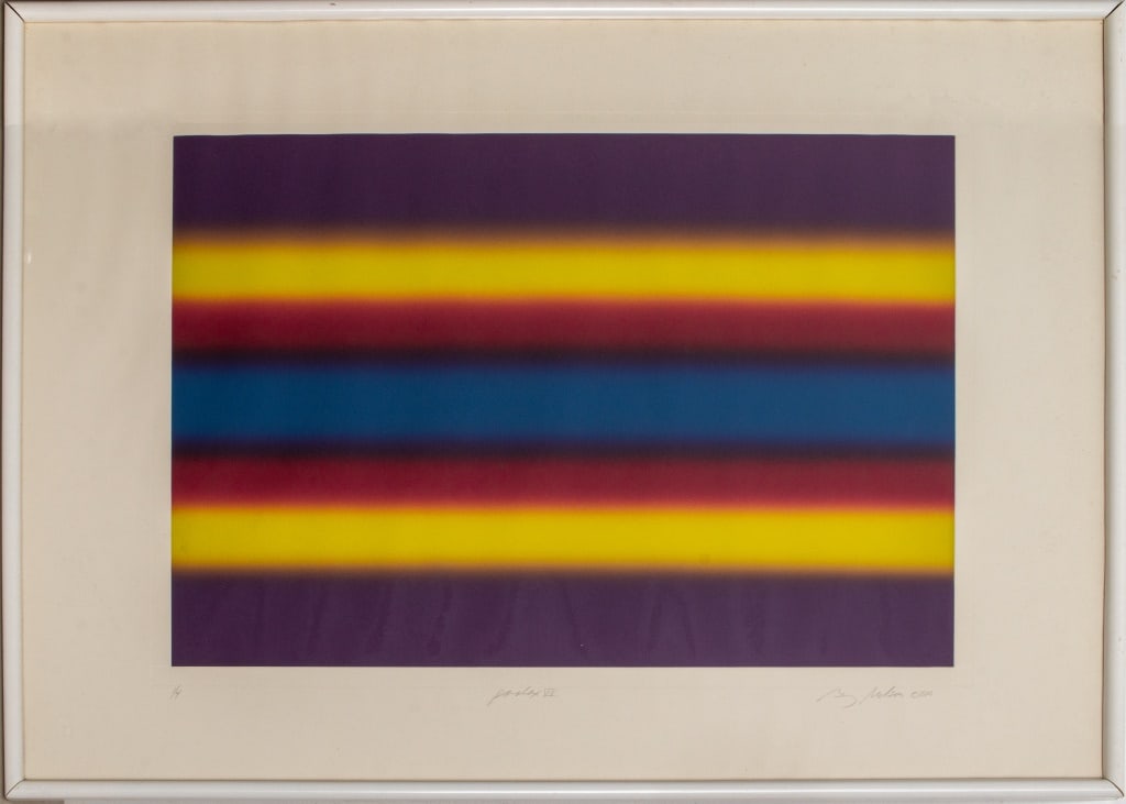 Barry Nelson "Paralax VII" Aquatint Etching (1 of 9)