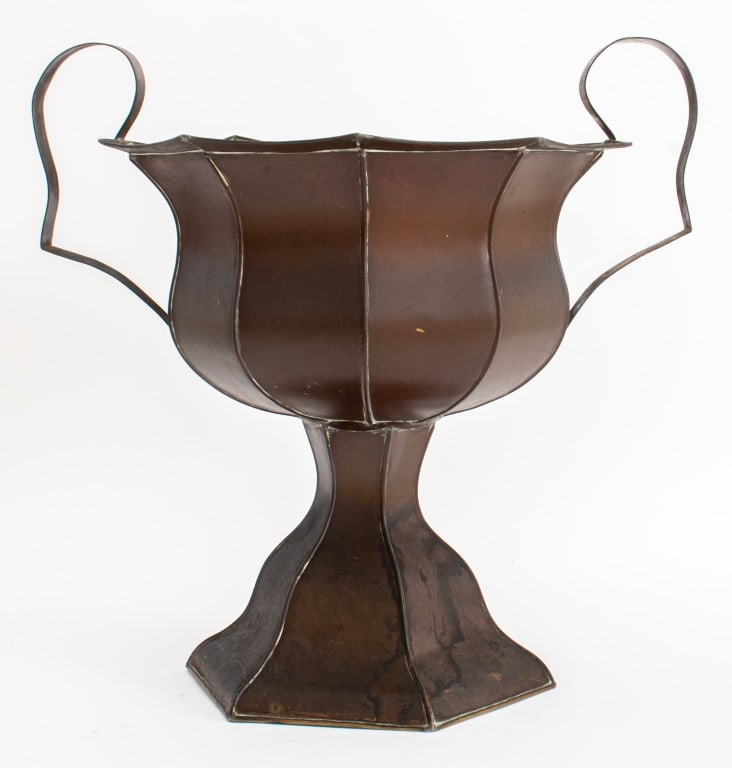 Campagna Urn Form Brass Jardiniere (1 of 6)